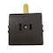 Projex Plug Adapter, Outlet Tap, 1-15P, Brown FA-702A/01BUPRJ - alternate 2
